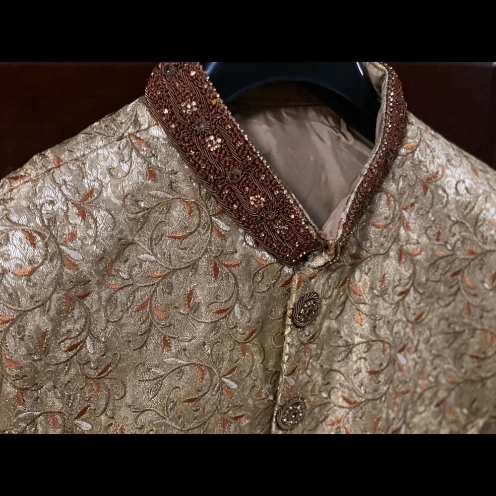 Sherwani Outfit Indian Pakistani Bridal